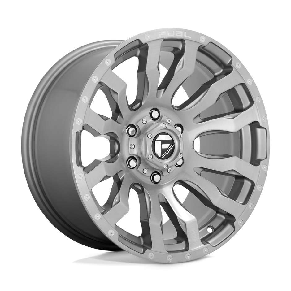 Fuel Wheels D693 Blitz 18x9 Platinum 1mm ET 106.1mm CB 6x139.7