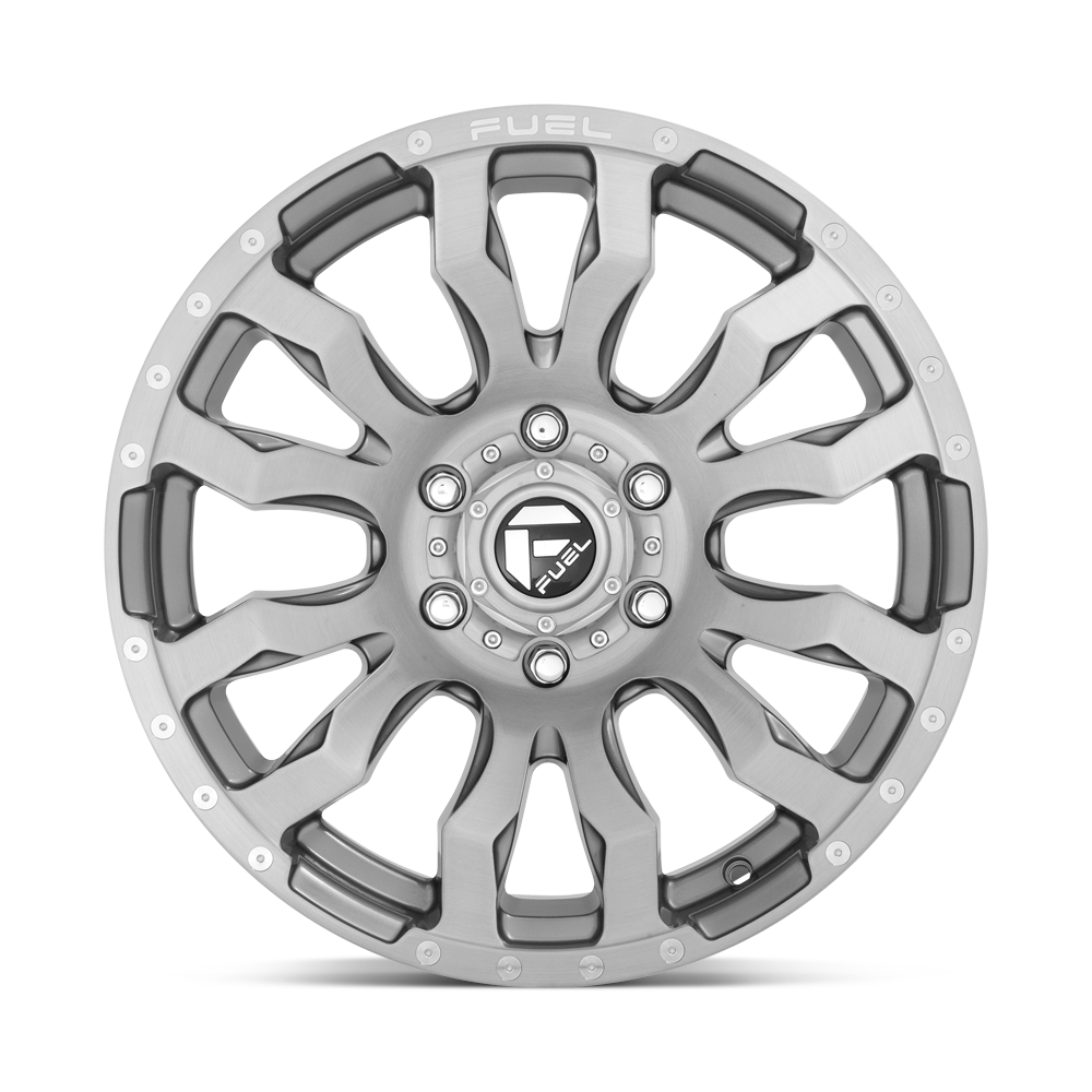 Fuel Wheels D693 Blitz 18x9 Platinum 1mm ET 106.1mm CB 6x139.7