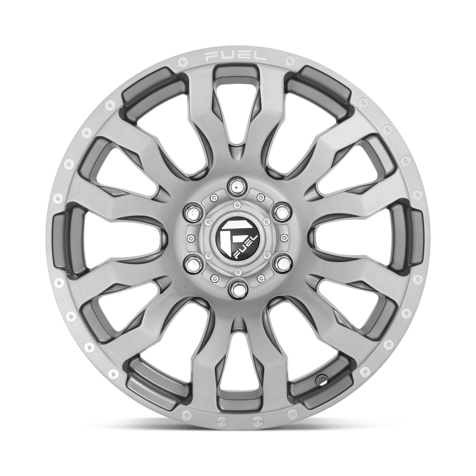 Fuel Wheels D693 Blitz 18x9 Platinum 1mm ET 106.1mm CB 6x139.7