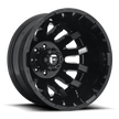 Fuel Wheels D675 Blitz Dually-Rear Outer 20x8.25 Gloss Black -240mm ET 121.5mm CB 8x165.1