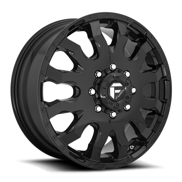 Fuel Wheels D675 Blitz Dually 20x8.25 Gloss Black -221mm ET 154.3mm CB 8x210