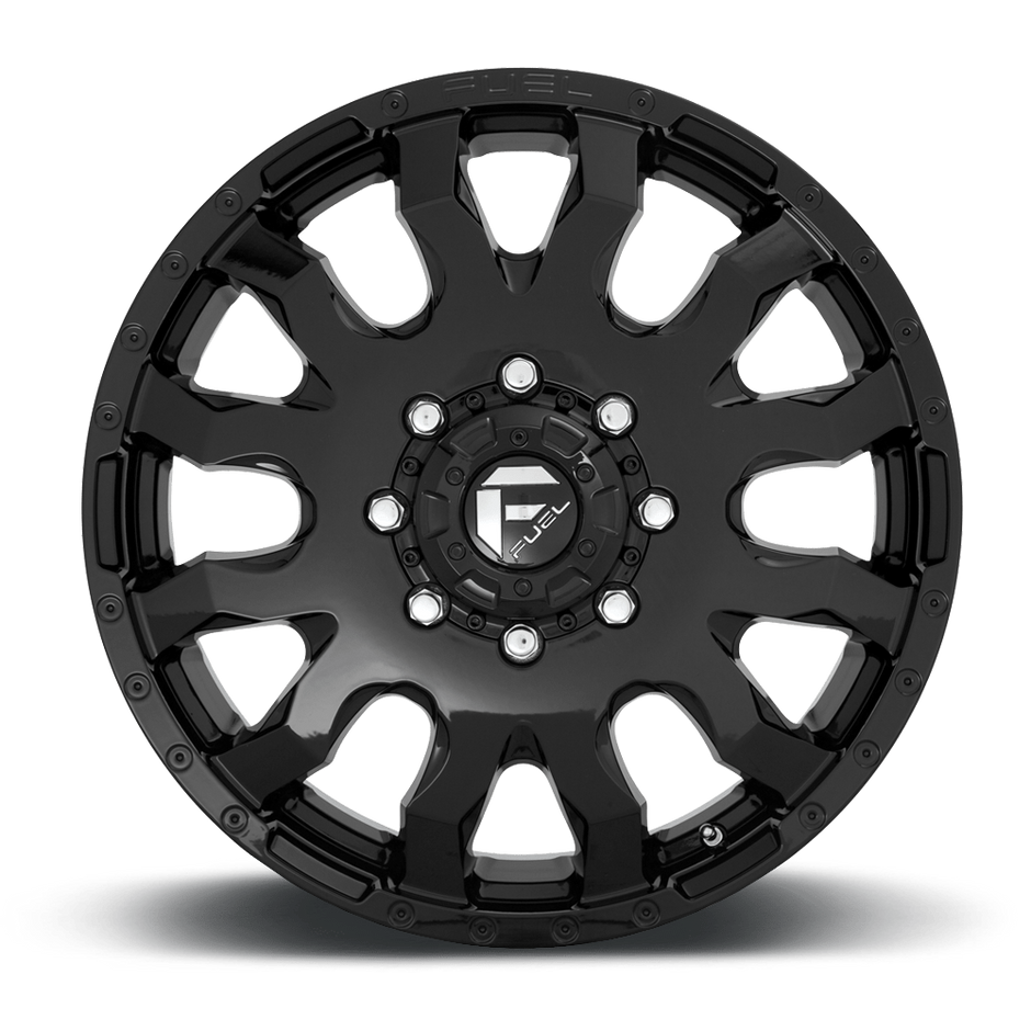 Fuel Wheels D675 Blitz Dually 20x8.25 Gloss Black -221mm ET 154.3mm CB 8x210