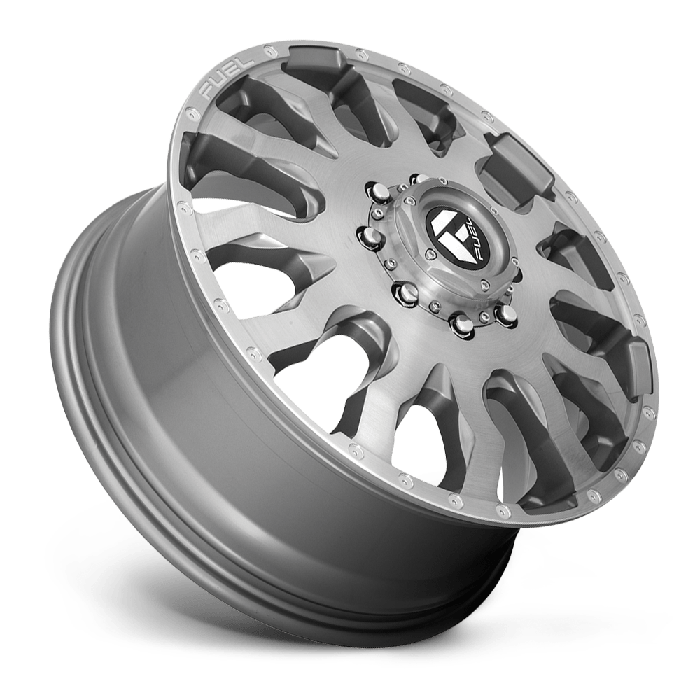 Fuel Wheels D693 Blitz Dually 20x8.25 Platinum 105mm ET 154.3mm CB 8x210