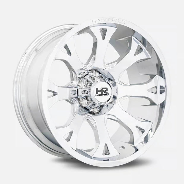 Hardrock Offroad Bloodshot Xposed 20x12 Chrome -44mm ET 108mm CB 6x139.7 wheel
