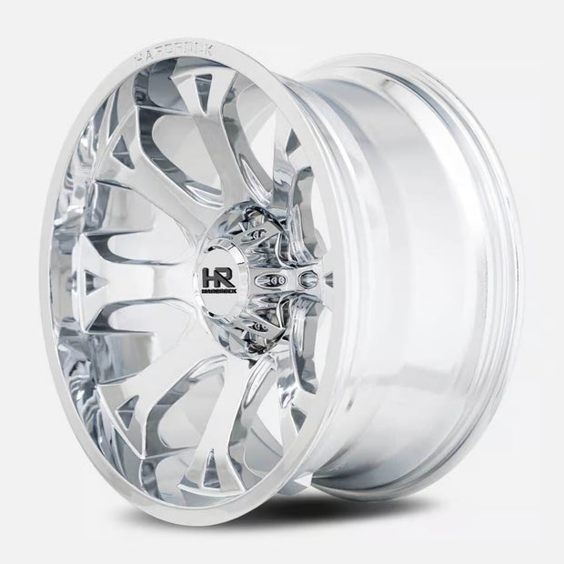 Hardrock Offroad Bloodshot Xposed 24x14 Chrome -76mm ET 125.2mm CB 8x170 wheel