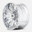 Hardrock Offroad Bloodshot Xposed 22x12 Chrome -44mm ET 125.2mm CB 8x170 wheel