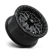 MSA Offroad Wheels MA53 Bolo UTV Beadlock 18x7 Gloss Black Milled 10mm ET 115.1mm CB 4x156