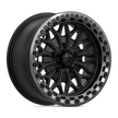 MSA Offroad Wheels MA53 Bolo UTV Beadlock 18x7 Matte Black w/Gloss Gunmetal Ring 10mm ET 100.3mm CB 6x139.7