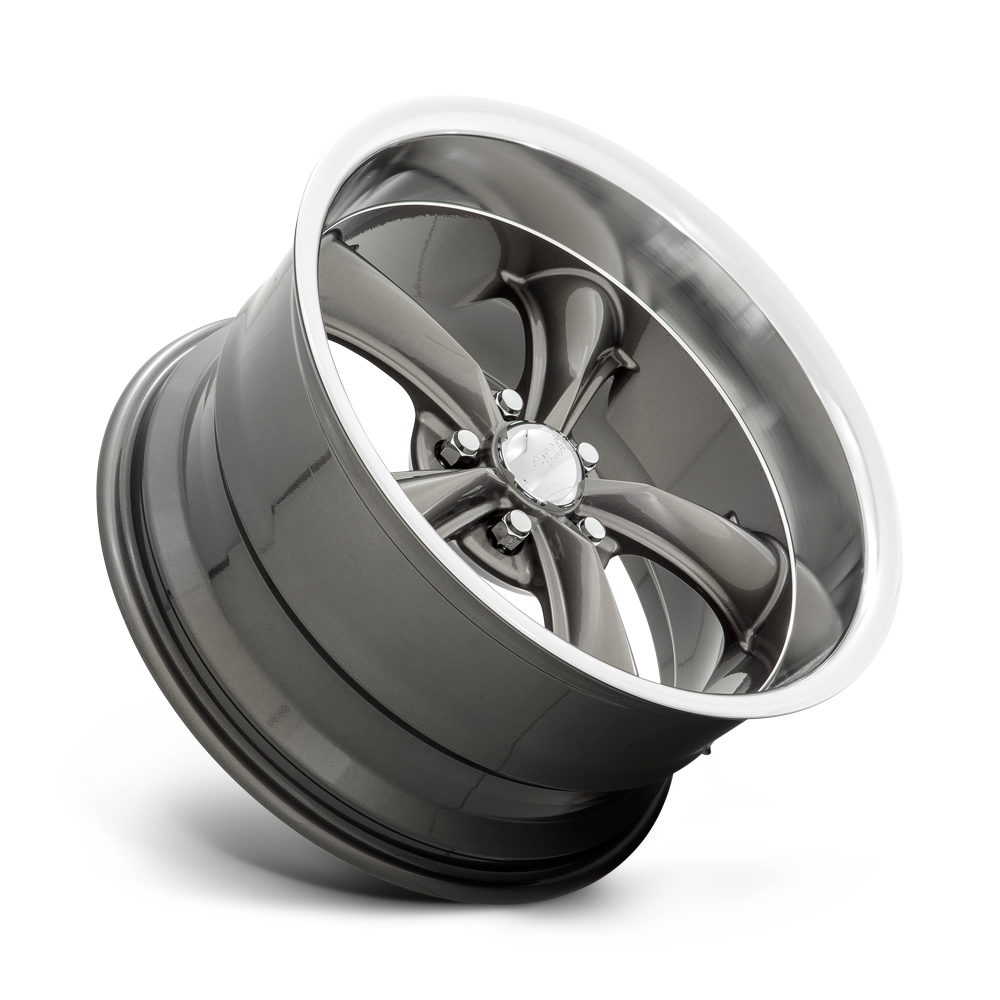 American Racing - VN338 - Boss TT - 20x8.5/2mm ET - 5x120.65 - Graphite w/Diamond Cut Lip