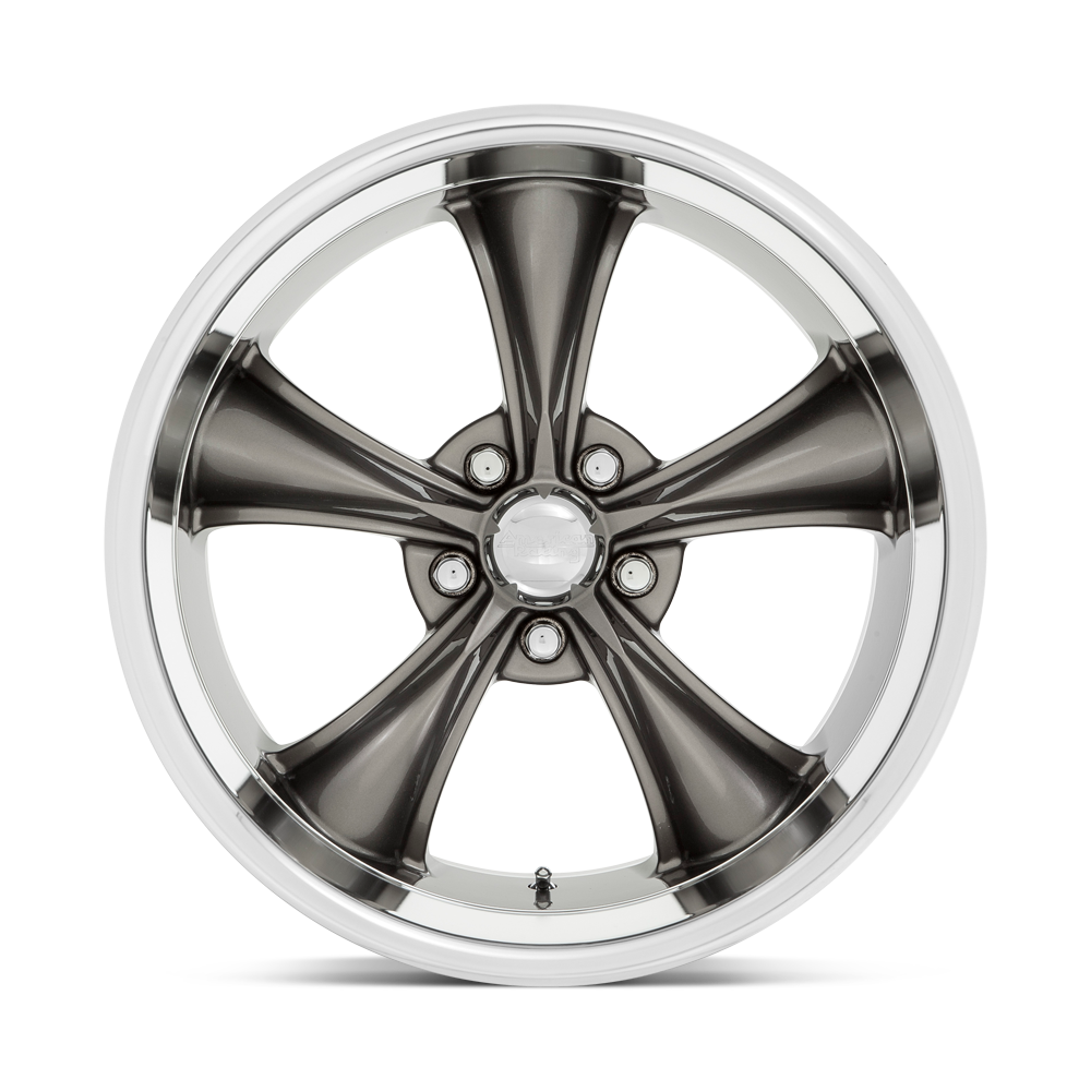 American Racing - VN338 - Boss TT - 20x8.5/2mm ET - 5x120.65 - Graphite w/Diamond Cut Lip