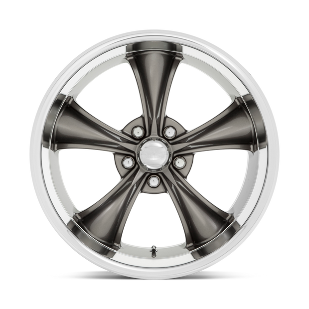 American Racing - VN338 - Boss TT - 20x10/2mm ET - 5x114.3 - Graphite w/Diamond Cut Lip