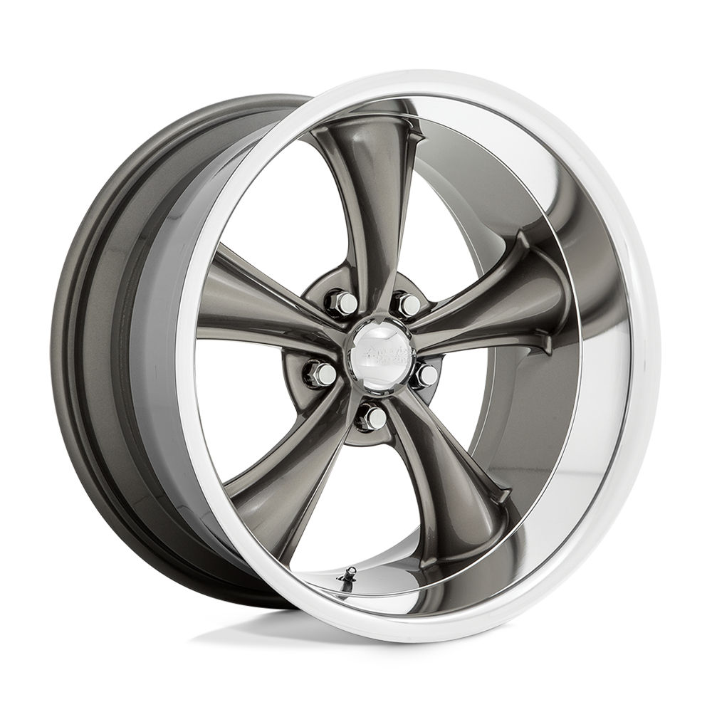 American Racing - VN338 - Boss TT - 20x8.5/2mm ET - 5x120.65 - Graphite w/Diamond Cut Lip