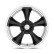 American Racing - VN338 - Boss TT - 18x9.5/-4mm ET - 5x120.65 - Textured Black w/Diamond Cut Lip