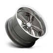 American Racing VN338 Boss TT 18x9.5 Graphite w/Diamond Cut Lip -4mm ET 72.56mm CB 5x114.3