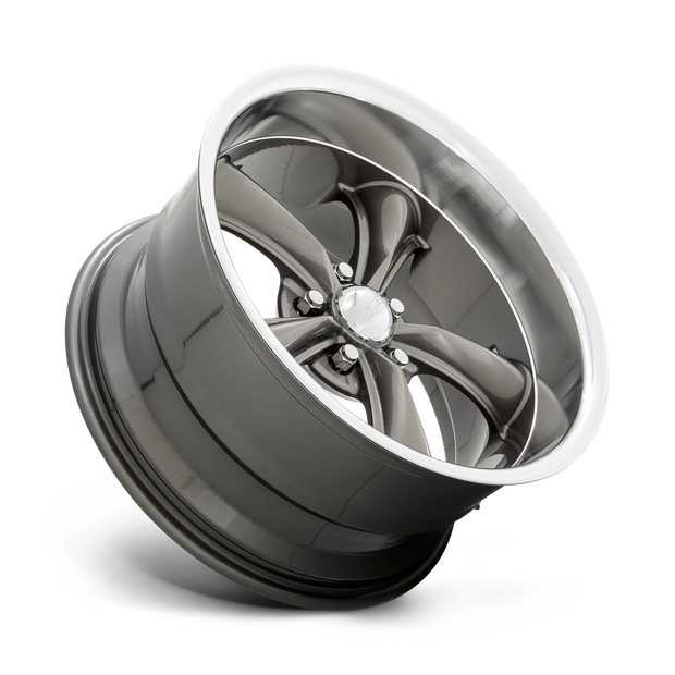 American Racing VN338 Boss TT 20x8.5 Graphite w/Diamond Cut Lip 2mm ET 72.56mm CB 5x120.65