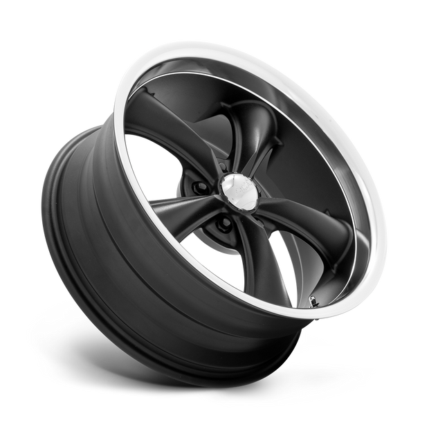 American Racing VN338 Boss TT 20x10 Textured Black w/Diamond Cut Lip 35mm ET 74.1mm CB 5x120