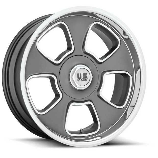 U.S. Mags U125 Boulevard 20x9.5 Matte Gunmetal 1mm ET 72mm CB 5x114.3