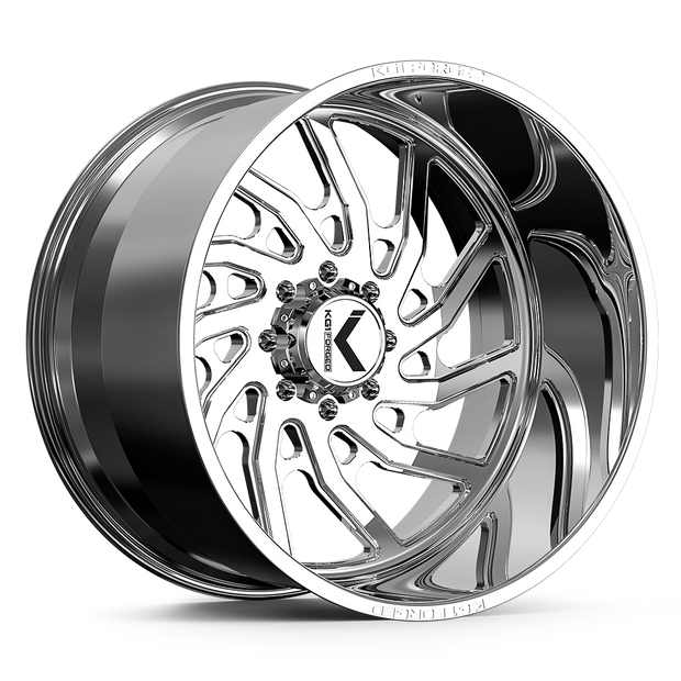 KG1 Forged KF006 Bounty-Right Wheel 26x16 Polished -76mm ET 122.1mm CB 8x165.1