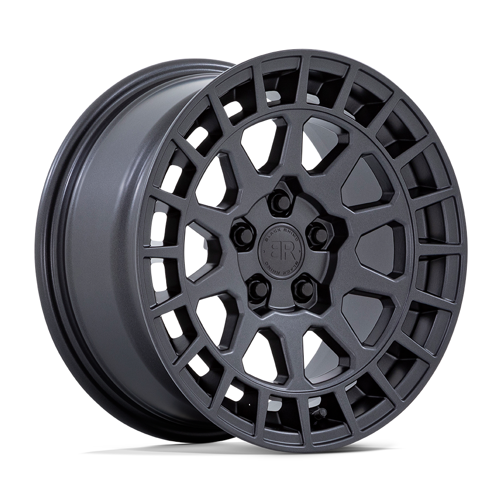Black Rhino Hard Alloys Boxer 17x8 Gun Black 40mm ET 76.1mm CB 5x114.3