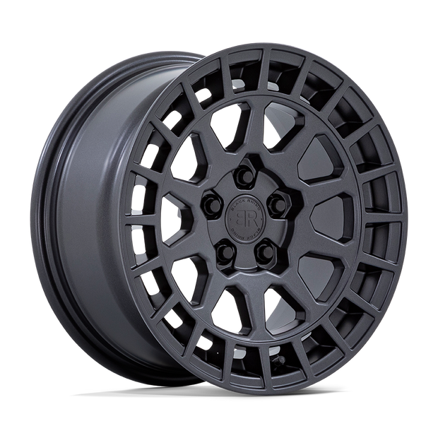 Black Rhino Hard Alloys Boxer 17x8 Gun Black 40mm ET 72.1mm CB 5x100