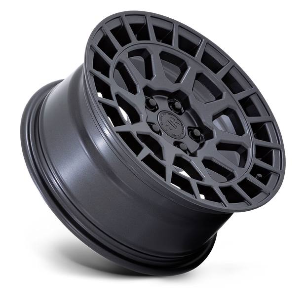 Black Rhino Hard Alloys Boxer 17x8 Gun Black 40mm ET 72.1mm CB 5x100