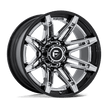 Fuel Wheels FC401 Brawl 20x10 Chrome w/Gloss Black Lip -18mm ET 87.1mm CB 6x135