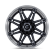 Fuel Wheels FC401 Brawl 20x10 Gloss Black Brushed w/Dark Tint -18mm ET 87.1mm CB 6x135