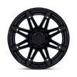 Fuel Wheels FC401 Brawl 20x10 Matte Black w/Gloss Black Lip -18mm ET 87.1mm CB 6x135