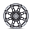Fuel Wheels FC401 Brawl 20x10 Platinum w/Chrome Lip -18mm ET 87.1mm CB 6x135