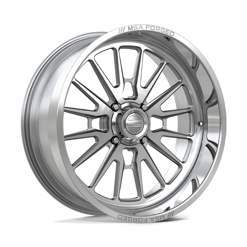 MSA Offroad Wheels MA400 Breakout UTV 24x10 Polished -25mm ET 111mm CB 4x156