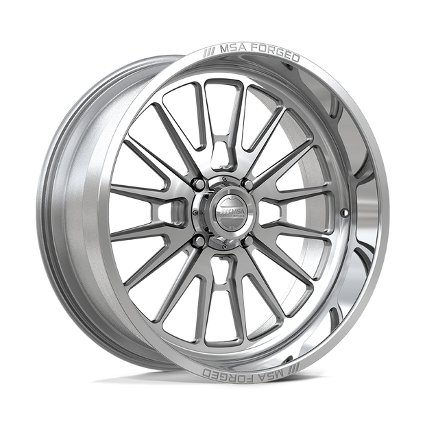 MSA Offroad Wheels MA400 Breakout UTV 24x10 Polished -25mm ET 86mm CB 4x137
