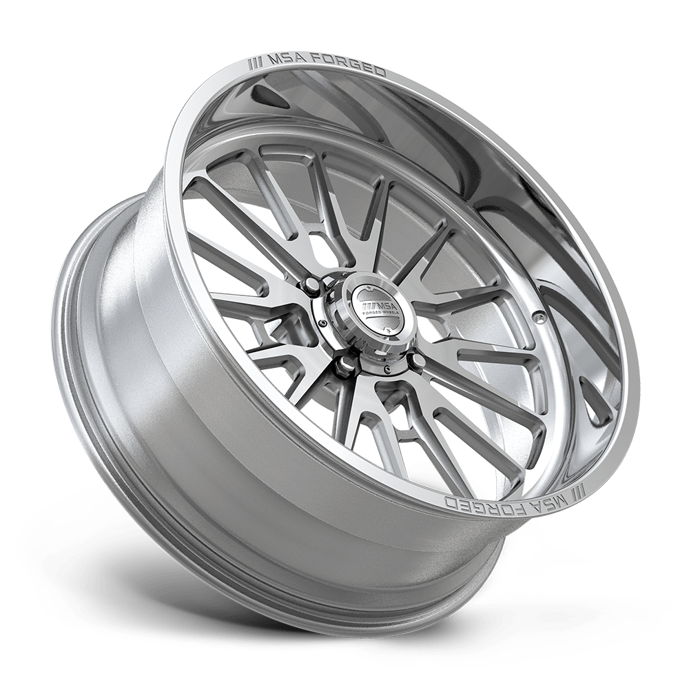 MSA Offroad Wheels MA400 Breakout UTV 24x10 Polished -25mm ET 111mm CB 4x156