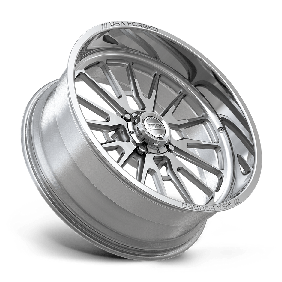 MSA Offroad Wheels MA400 Breakout UTV 24x10 Polished -25mm ET 111mm CB 4x156