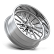MSA Offroad Wheels MA400 Breakout UTV 24x10 Polished -25mm ET 111mm CB 4x156