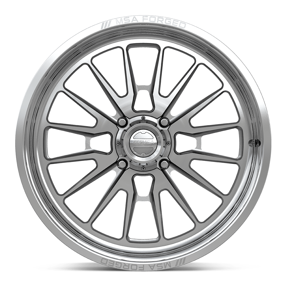 MSA Offroad Wheels MA400 Breakout UTV 24x10 Polished -25mm ET 111mm CB 4x156