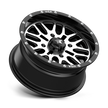 MSA Offroad Wheels M38 Brute 16x7 Gloss Black Machined 10mm ET 112.1mm CB 4x137