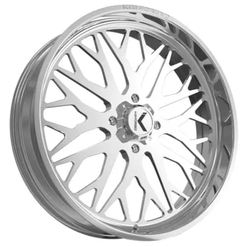 KG1 Forged KU081 Buckler UTV 26x7 Polished 0mm ET 132mm CB 4x156