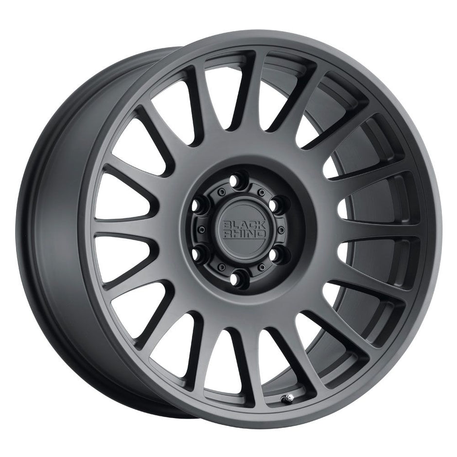 Black Rhino Hard Alloys Bullhead 20x9.5 Matte Black 12mm ET 112.1mm CB 6x139.7