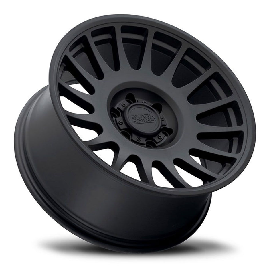 Black Rhino Hard Alloys Bullhead 20x9.5 Matte Black 12mm ET 112.1mm CB 6x139.7