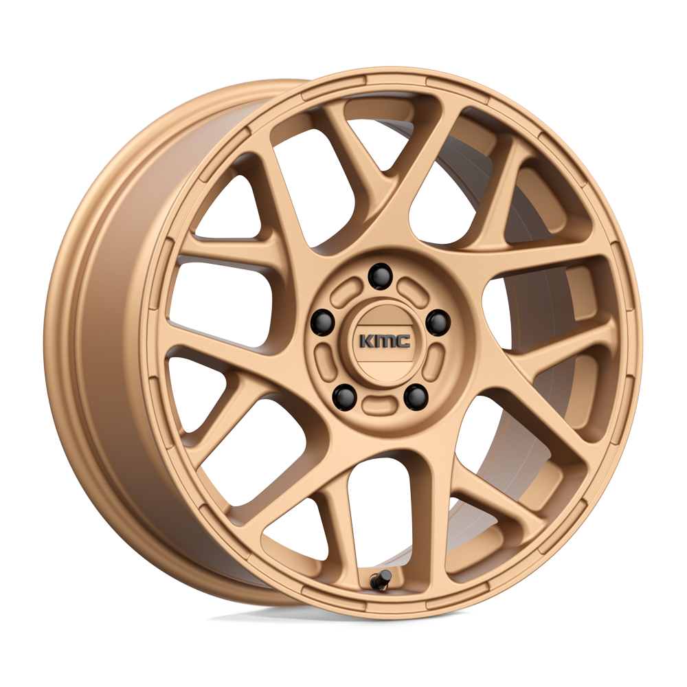 KMC Wheels KM708 Bully 17x8 Matte Bronze 38mm ET 72.56mm CB 5x110
