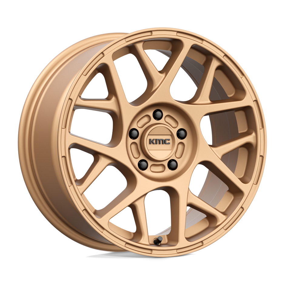 KMC Wheels KM708 Bully 17x8 Matte Bronze 38mm ET 72.56mm CB 5x110