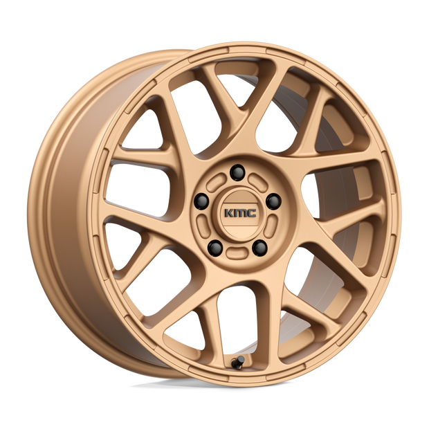 KMC Wheels KM708 Bully 17x8 Matte Bronze 38mm ET 72.56mm CB 5x110