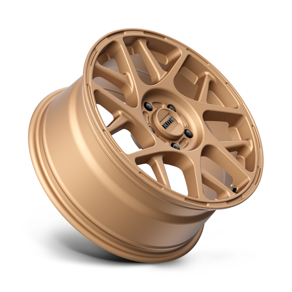 KMC Wheels KM708 Bully 17x8 Matte Bronze 38mm ET 72.56mm CB 5x110