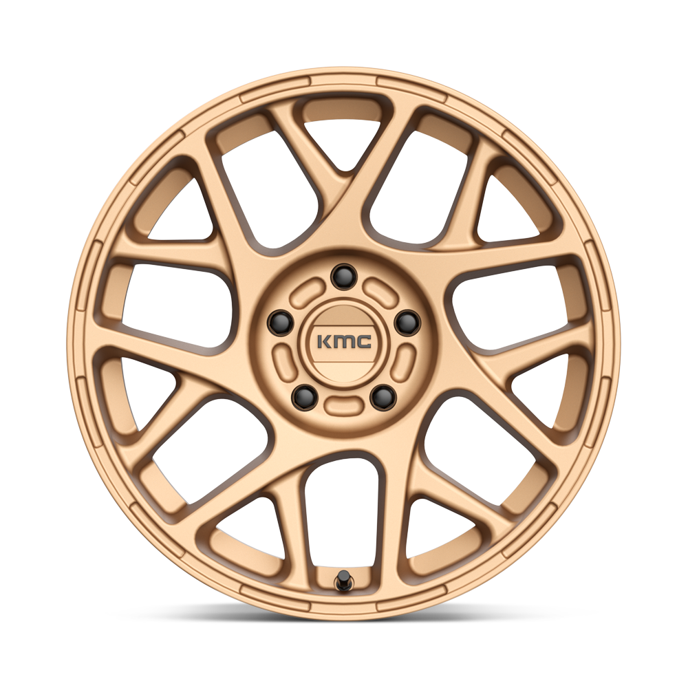 KMC Wheels KM708 Bully 17x8 Matte Bronze 38mm ET 72.56mm CB 5x110
