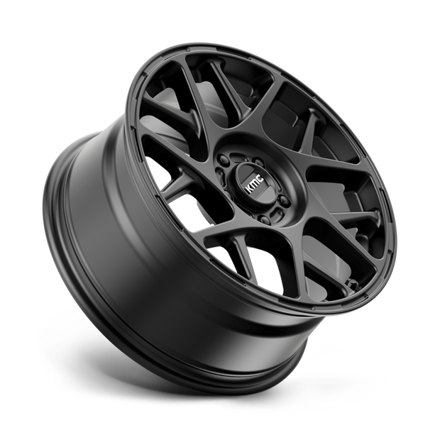 KMC Wheels KM708 Bully 17x8 Satin Black 38mm ET 72.56mm CB 5x110