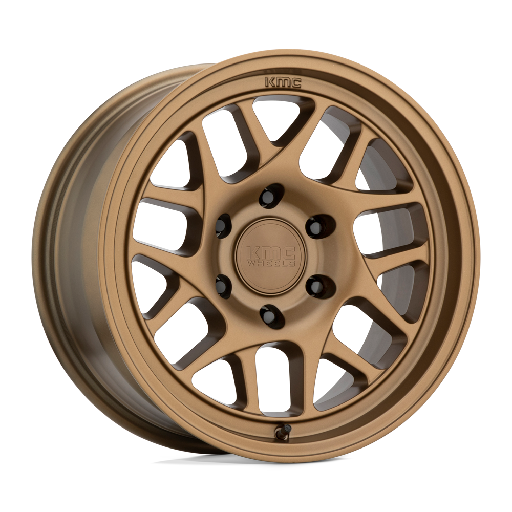 KMC Wheels KM717 Bully OL 17x8.5 Matte Bronze 18mm ET 66.06mm CB 6x114.3