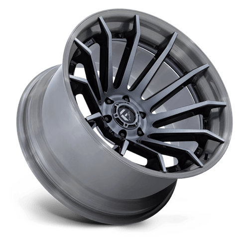 Fuel Wheels FC403 Burn 20x10 Gloss Black Brushed w/Dark Tint -18mm ET 71.5mm CB 5x127