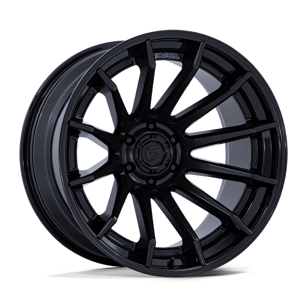 Fuel Wheels FC403 Burn 20x10 Matte Black w/Gloss Black Lip -18mm ET 87.1mm CB 6x135