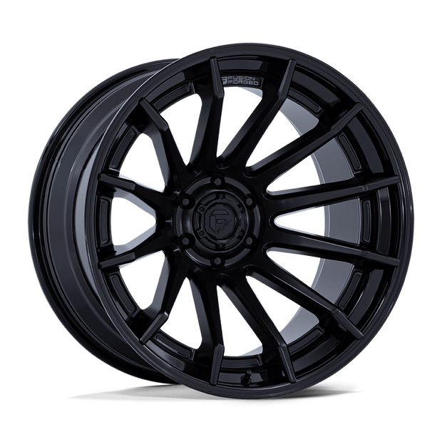 Fuel Wheels FC403 Burn 24x12 Matte Black w/Gloss Black Lip -44mm ET 106.1mm CB 6x139.7