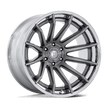 Fuel Wheels FC403 Burn 20x10 Platinum w/Chrome Lip -18mm ET 71.5mm CB 5x127